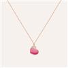 Stroili Collana Lady Sweet Acciaio Rosa Cristallo