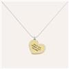 Stroili Collana Sunrise Acciaio Bicolore Giallo / Bianco Cristallo