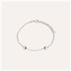 Stroili Bracciale Love Beats Argento Rodiato