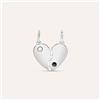 Stroili Pendente Silver Collection Argento Rodiato Cristallo