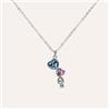 Stroili Collana Violet Ottone Cristallo