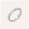Stroili Anello Eternity Romantic Shine Metallo Cristallo
