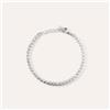Stroili Bracciale Tennis Romantic Shine Metallo Cristallo