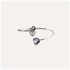 Stroili Bangle Violet Ottone Cristallo