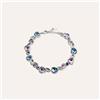 Stroili Bracciale Violet Ottone Cristallo