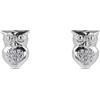 Stroili Orecchini Lobo Silver Moments Argento Rodiato Cubic Zirconia