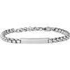 Stroili Bracciale Con Targhetta Man Code Acciaio