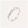 Stroili Anello Fantasia Silver Elegance Argento Rodiato Cubic Zirconia