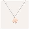 Stroili Collana Sunrise Acciaio Bicolore Bianco / Rosa Cristallo