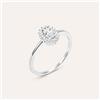 Stroili Anello Solitario Kate Silver Elegance Argento Rodiato Cubic Zirconia