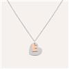 Stroili Collana Sunrise Acciaio Bicolore Bianco / Rosa
