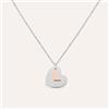 Stroili Collana Sunrise Acciaio Bicolore Bianco / Rosa
