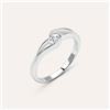 Stroili Anello Fantasia Silver Elegance Argento Rodiato Cubic Zirconia