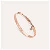 Stroili Bangle Sunrise Acciaio Rosa Cristallo
