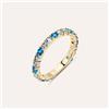 Stroili Anello Eternity Golden Dream Placcato Oro Giallo Cubic Zirconia