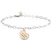 Stroili Bracciale Lady Message Acciaio Bicolore Love e Cristalli