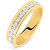 Stroili Fede Classica Diamantata 4.5 mm Oro Bicolore