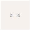 Stroili Orecchini Lobo Punto Luce Golden Dream Placcato Oro Giallo Cubic Zirconia