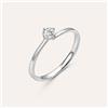 Stroili Anello Solitario Valentino Diamade Oro Bianco Diamante Lab-Grown