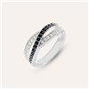 Stroili Anello Fantasia Silver Shine Argento Rodiato Cubic Zirconia