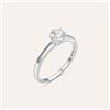 Stroili Anello Solitario Diamade Oro Bianco Diamante Lab-Grown