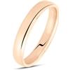Stroili Fede Comoda 4 mm Oro Rosa