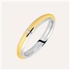 Stroili Fede Comoda 3 mm Oro Bicolore Diamante