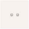 Stroili Orecchini Lobo Punto Luce Diamazing Oro Bianco Diamante