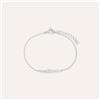 Stroili Bracciale Punto Luce Silver Elegance Argento Rodiato Cubic Zirconia