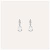 Stroili Orecchini Lobo Punto Luce Silver Elegance Argento Rodiato Cubic Zirconia
