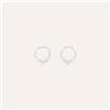Stroili Orecchini Lobo Silver Elegance Argento Rodiato Cubic Zirconia