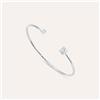 Stroili Bangle Punto Luce Silver Elegance Argento Rodiato Cubic Zirconia