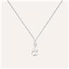 Stroili Collana Punto Luce Silver Elegance Argento Rodiato Cubic Zirconia