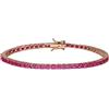 Stroili Bracciale Tennis Silver Rainbow Argento Rosa Cubic Zirconia