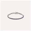 Stroili Bracciale Tennis Silver Rainbow Argento Rodiato Cubic Zirconia