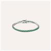 Stroili Bracciale Tennis Silver Rainbow Argento Rodiato Cubic Zirconia