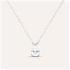 Stroili Collana Punto Luce Silver Elegance Argento Rodiato Cubic Zirconia