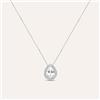 Stroili Collana Punto Luce Silver Elegance Argento Rodiato Cubic Zirconia
