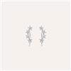 Stroili Orecchini Lobo Silver Elegance Argento Rodiato Cubic Zirconia