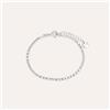 Stroili Bracciale Silver Elegance Argento Rodiato Cubic Zirconia