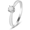 Stroili Anello Solitario Diamazing Oro Bianco Diamante