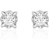 Stroili Orecchini Lobo Punto Luce Diamazing Oro Bianco Diamante