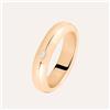 Stroili Fede Classica Leggera 5 mm Oro Rosa Diamante
