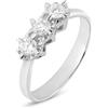 Stroili Anello Trilogy Diamazing Oro Bianco Diamante