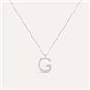 Stroili Collana Diamond Letters Oro Bianco Diamante