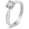 Stroili Anello Solitario Diamotion Oro Bianco Diamante
