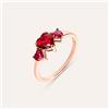 Stroili Anello Trilogy Silver Rainbow Argento Rosa Cubic Zirconia