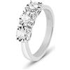 Stroili Anello Trilogy Diamotion Oro Bianco Diamante