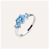 Stroili Anello Trilogy Silver Rainbow Argento Rodiato Cubic Zirconia