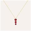 Stroili Collana Trilogy Silver Rainbow Argento Rosa Cubic Zirconia